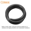 sourcing map Nitrile Rubber Seal Strip, 20mm(0.79") Diameter x 1