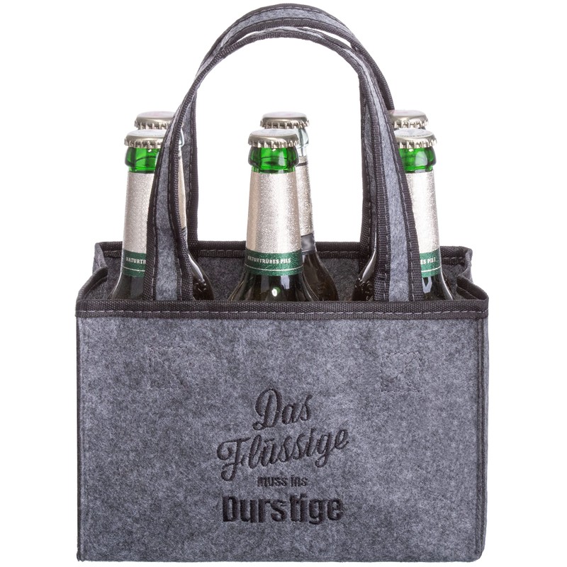 Brandsseller Men's Handbag Bottle Carrier Shopping Bag Storage Bag –