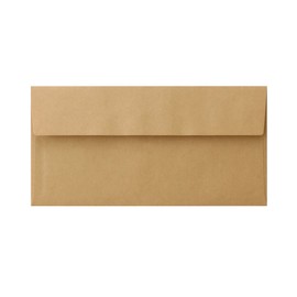 3 Long Envelopes, Unbleached, Kraft, 100 Sheets (Fits A4 Horizontal Tri-Fold Sizes)