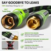 NON-EXPANDABLE Garden Hose 25 FT, Heavy Duty Steel Metal Flexible