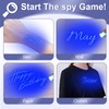 EODVICS 12 Pack Invisible Ink Pens with UV Light &