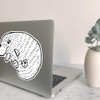 Large 210mm 'Cute Platypus' Permanent Sticker Decal for Cars/Windows/Bins/Walls etc