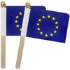 TSMD European Union Stick Flag EU Small Mini Hand Held