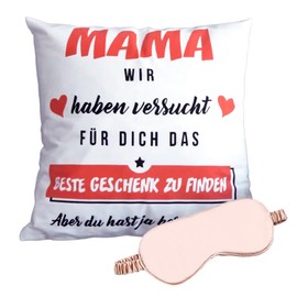 RunFar shop 45 x 45 cm Cushion Cover with Saying Ich Liebe Dich mehr Liebe Schatz Gift for Couples Love Cushion Cover Valentine's Day Gift