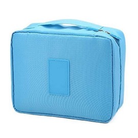 Styleys Nylon & Polyester Toiletry Bag, Sky Blue, S, Travel Accessories