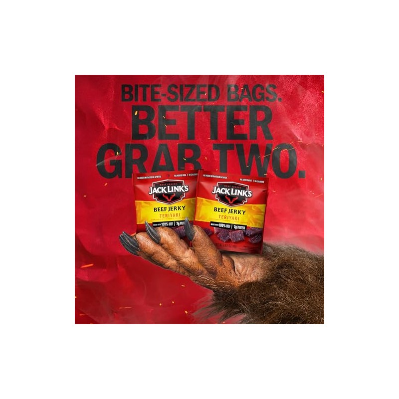 Jack Link's Teriyaki Beef Jerky Multipack - (5 Pack) 0.625
