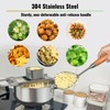 Spaetzle Maker, Premium Grade Stainless Steel Spaetzle Press and Spider