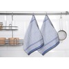 GABA Kitchen Towels 4 Pack 60x90cm, Pre Shrunk, Machine Washable,