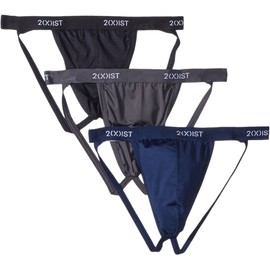 2(X)IST Men's Micro Speed Dri Jock Strap 3-Pack