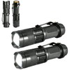 Eaxus® Set of 2 LED Torch Glow-X Professional Mini Torch