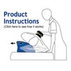 The Wright Stuff Turn Wedge Body Positioning Aid Cushion (Standard)
