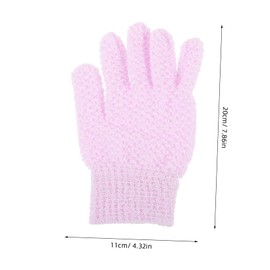 VICASKY Exfoliating Glove for Body Cleaning Reusable Bathing Scrubbing Glove for Gentle Exfoliation Suitable for All Skin Types for Daily Use and Relaxing Showers