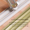 Sliding Mirror Door Rollers Assembly Fit Contractors Part #W8020C, 1-1/2"