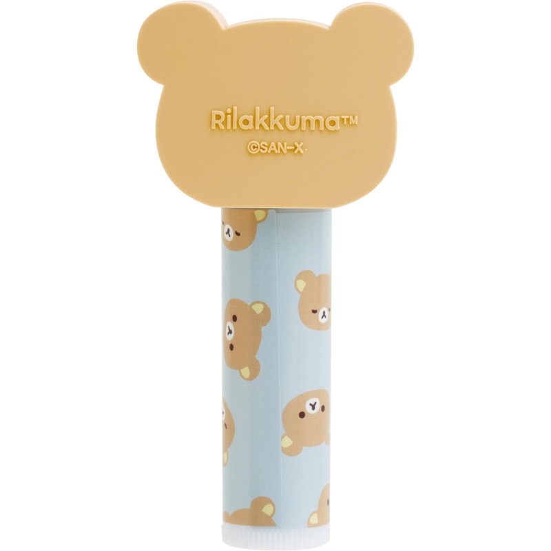 FE41401 Rilakkuma Lip Balm with Mascot (Rilakkuma Honey Lemon Scent)
