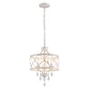Uiimeces Small Crystal Chandelier, Modern Crystal Chandelier for Dining Room,