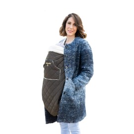 Amarsupiel Universal Cover for Baby Carriers, Winter Cover, Adjustable, Oeko-Tex-Certified, Blue