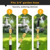 3/4 Inch Brass Garden Hose Quick Connectors Durable Quick Connect
