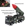 Missile Truck Toy High Simulation Strong Return Force Alloy Lights