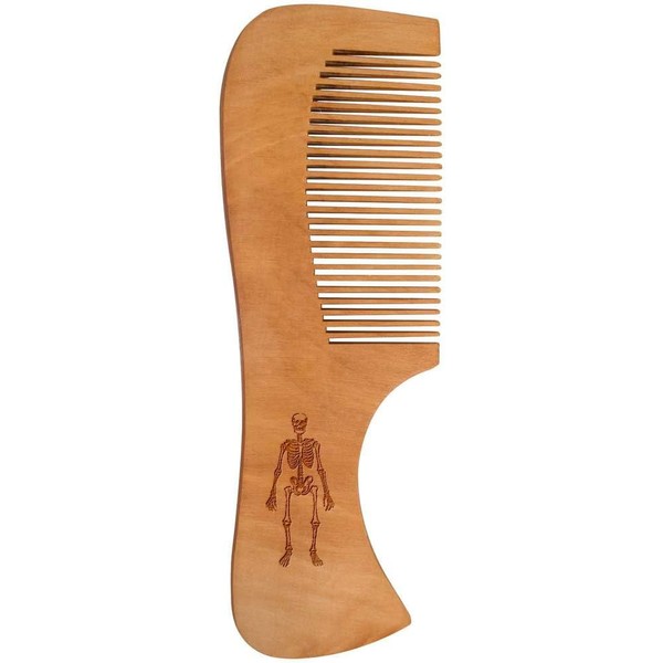 'Skeleton Bones' Wooden Comb (HA00051277)