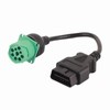 9 Pin Male Head to 16 Pin OBD2 Truck Diagnostic