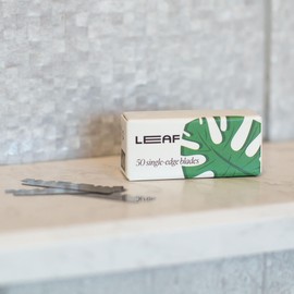 Leaf Shave Single-Edge Blades, 50 Blades