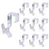 Window Hooks Transparent Pack of 10