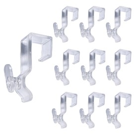 Window Hooks Transparent Pack of 10