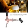 G5/8 Beer Faucet Brass Stainless Steel Beer Tap Adjustable Beer