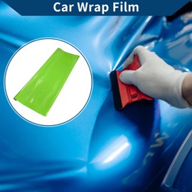 Hihaha Car Wrap Film Exterior Interior Vinyl Wrap Cover Car Protective PVC 23 ft x 59.84 Inch 1 Pc Bright Green