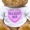 Big Red Egg MARRY ME - Teddy Bear - Cute