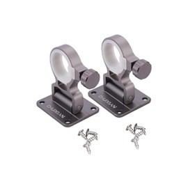 UB-Lab. Cooler Box, Rod Holder, Rod Stand, Fishing, Rod Holder, Umbrella Stand, Parasol Stand, Rod Rest, Rod Keeper, Pole Hanging, Lightweight Holder, 2 Pieces (Gray)