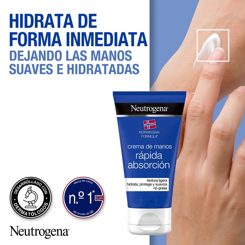 Neutrogena Manos Rapida Absorcion 75M