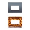 Goody SlideProof Square Claw Clips - 2 Ct, Black &