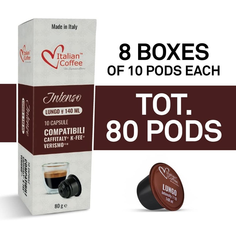ITALIAN COFFEE FOR ESPRESSO LOVERS Italian Coffee capsules compatible with
