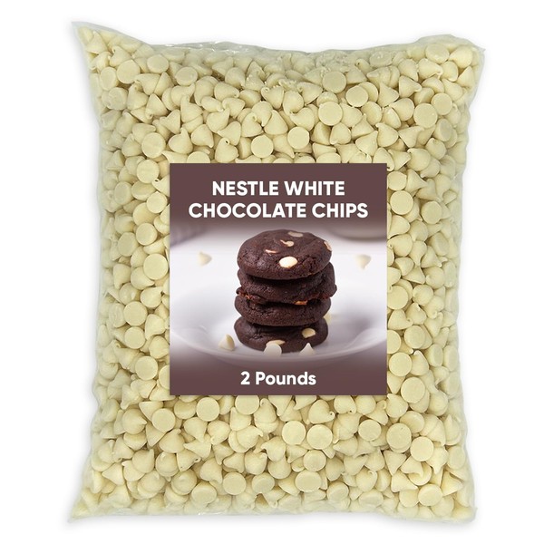 White Chocolate Baking Chips 2 Pounds - Gluten Free Chocolate