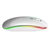 HXSJ Wireless Mouse Rechargeable for Windows/XP/Vista/Me 2.4G Colorful Light Office