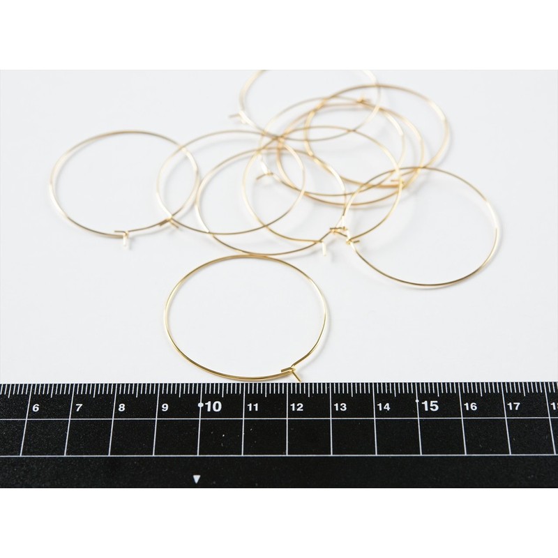 ピアスパーツ フープピアス 316L サージカルステンレスピアス 金属アレルギー対応 5ペア 10個 10ヶ ハンドメイド アクセサリーパーツ