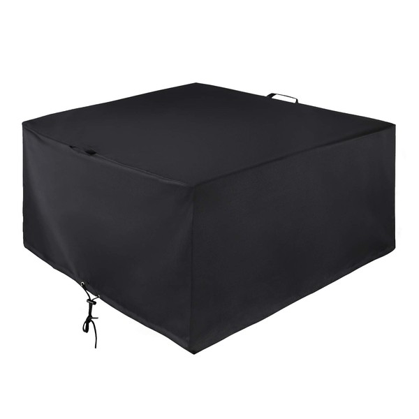 Unicook Square Fire Pit Cover 38 Inch, Heavy Duty Waterproof