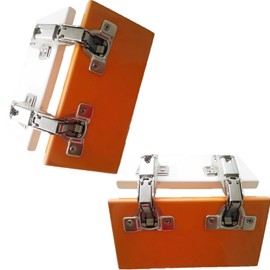 4pack 180 Degree Special Corner Cabinet Hinge. 180 Degree Soft Closed Type Kitchen Cabinet Door Hinge (Full Cover)/Hidden Frameless YUEZIYE Cabinet/Wardrobe Folding/