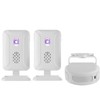 Meichoon Motion Sensor Alarm Wireless Home Security Alert System Doorbell