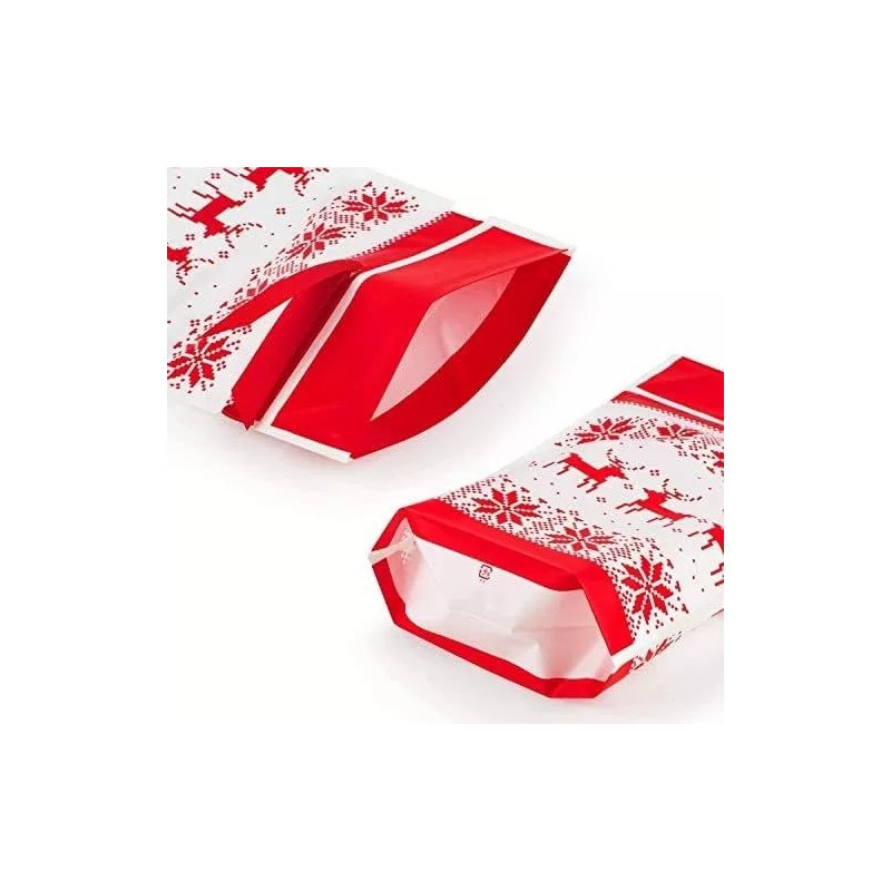 generic 100 Pcs Bolsas De Regalo De Navidad Bolsas Caramelos