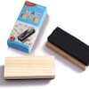 OSOPOLA Chalkboard Eraser - Campus Style Pine Wood Blackboard Cleaner Engravable College Styled DIY Gift