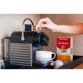 Tim Hortons Caramel Espresso Capsules, Nespresso Original Line Compatible Capsules, 10 Count