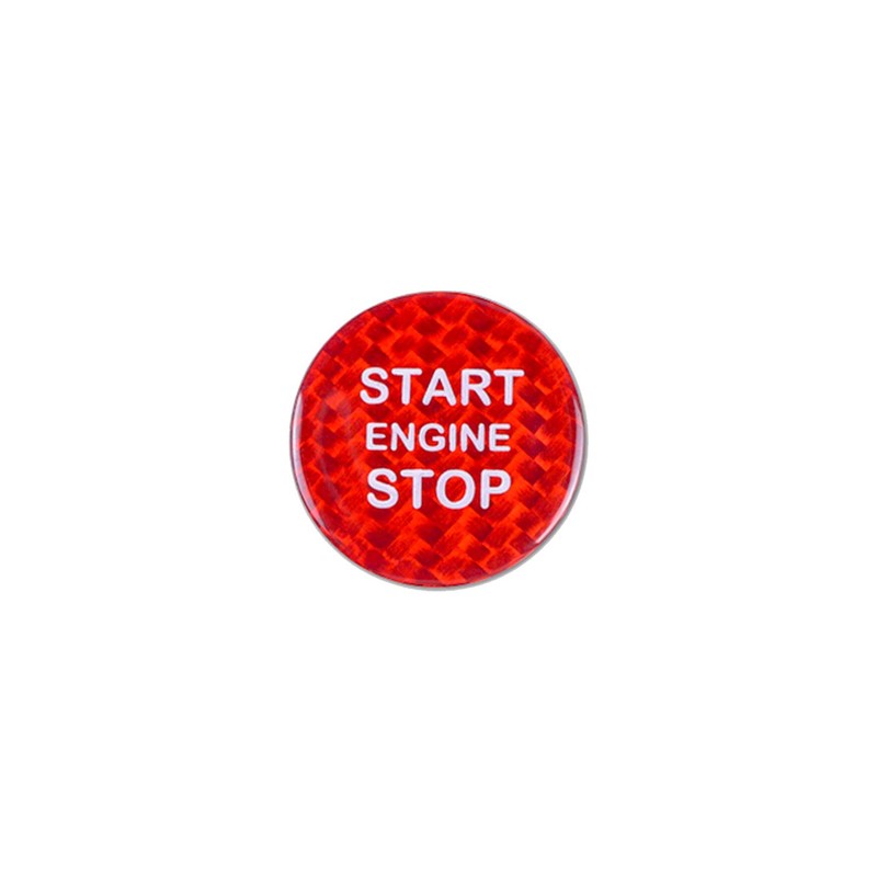 M.JVisun Carbon Fibre One Button Start Button Lid Trim for