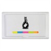 'Vintage Potion Bottle with Tag ' Sticky Note Ruler Pad