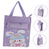 Baluue Students Tote Bag Large Capacity Handheld Storage Pouch for