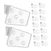 KONTONTY Pcs Fridge Organizers Extendable Storage Dividers for Refrigerator Side