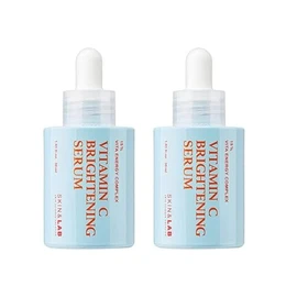 SKIN & LAB Vitamin C Brightening Serum, 1.0 fl oz (30 ml), Set of 2