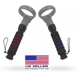 AMVR Beat Saber Handles Vr Dual Handles Extension Grips for Oculus Quest, Rift S