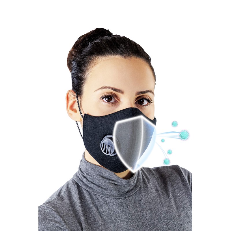 Pack of 4 Reusable Antibacterial Face Mask, Washable Dust Mask,